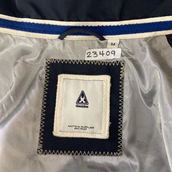 Gaastra Womens M Sailing Jacket blue waterproof Ocean Challenge St Barth - Picture 13 of 16